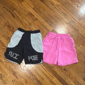 Nike Pink Athletic Shorts Lightweight Mesh
